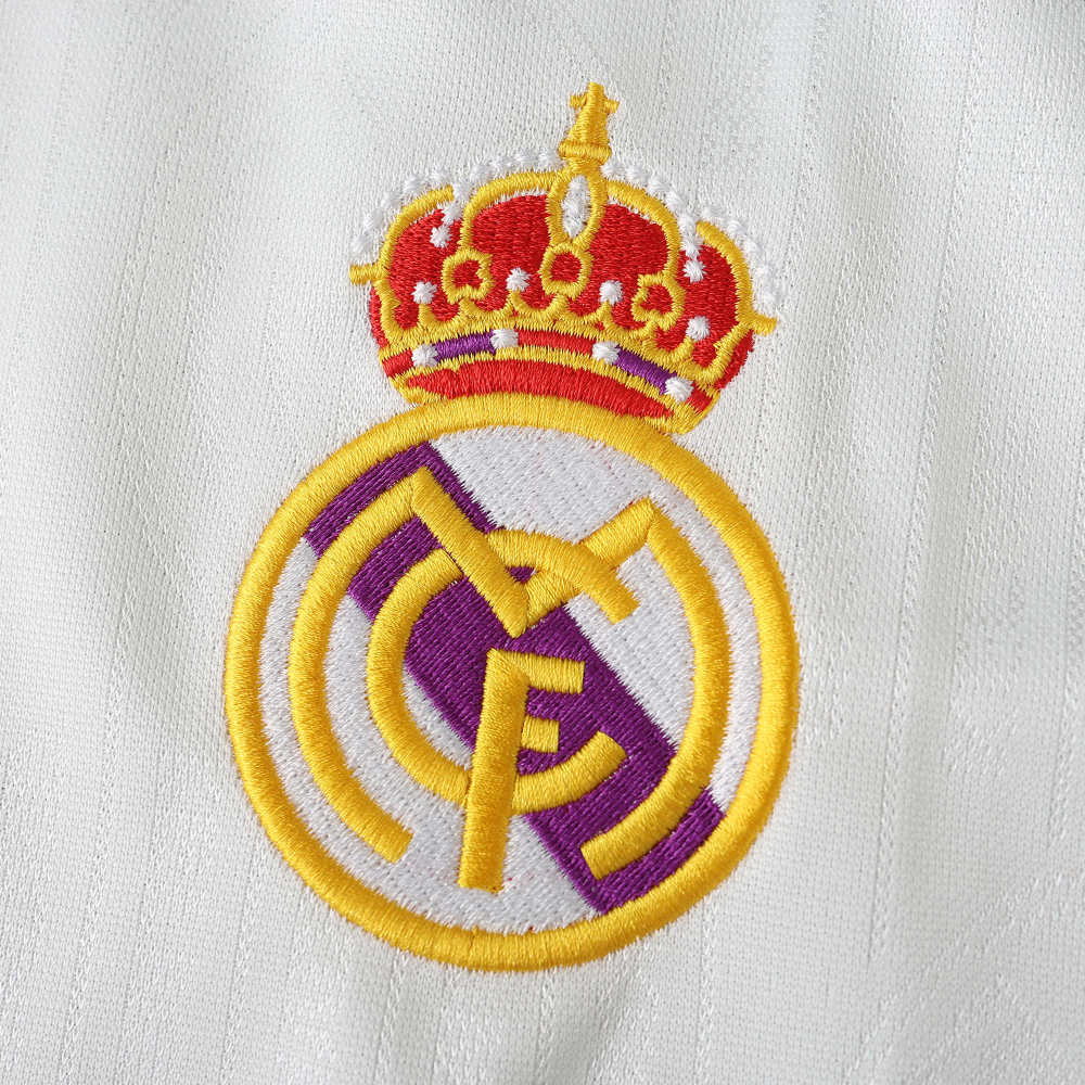 9697 season Real Madrid CF home retro Fan version