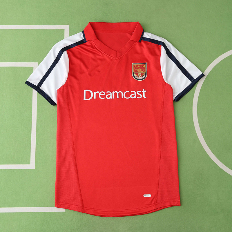 0102 season Arsenal F.C. home retro Fan version