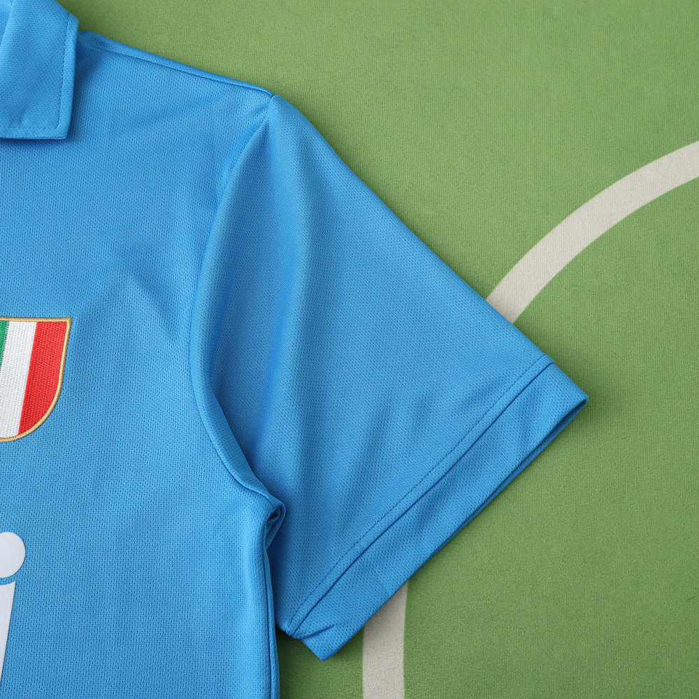 8788 season S.S.C. Napoli home retro Fan version