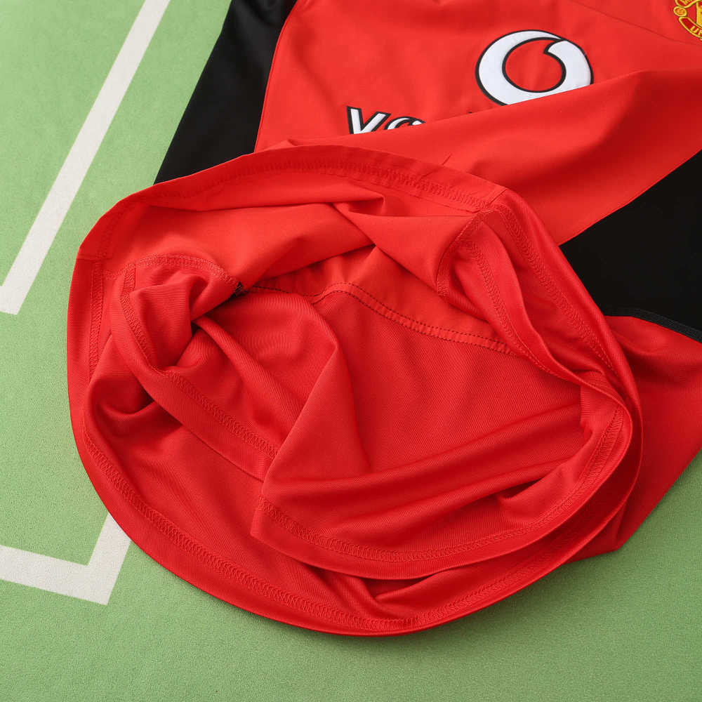 0204 season Manchester United F.C. home retro Fan version