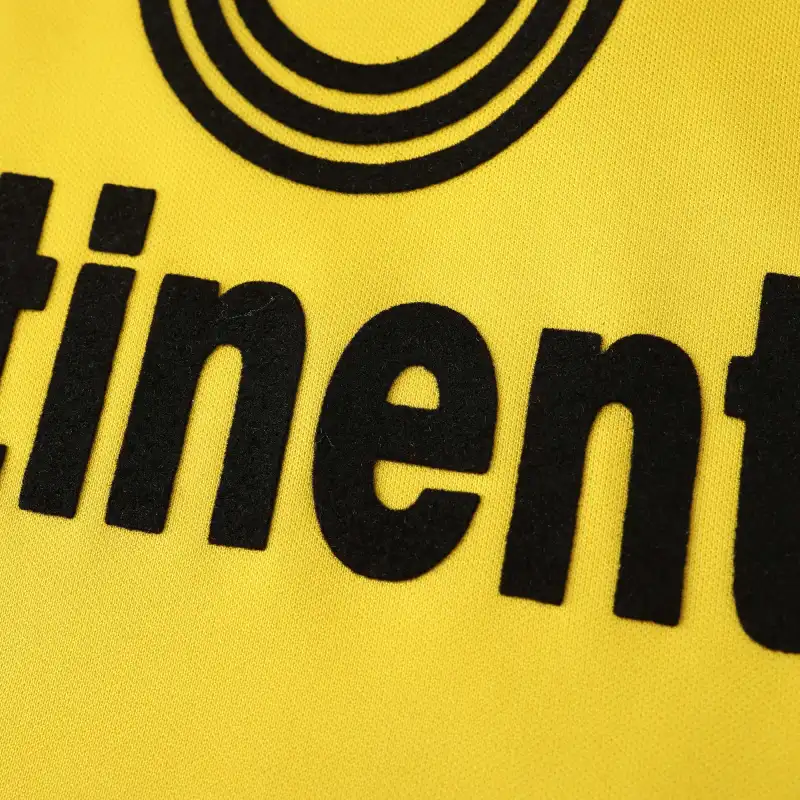 1989 season Borussia Dortmund home retro Fan version