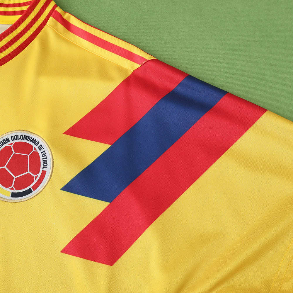 1990 season Colombia home retro Fan version
