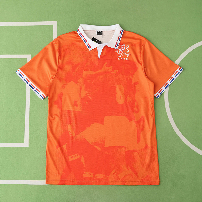 1996 season the Netherlands home retro Fan version