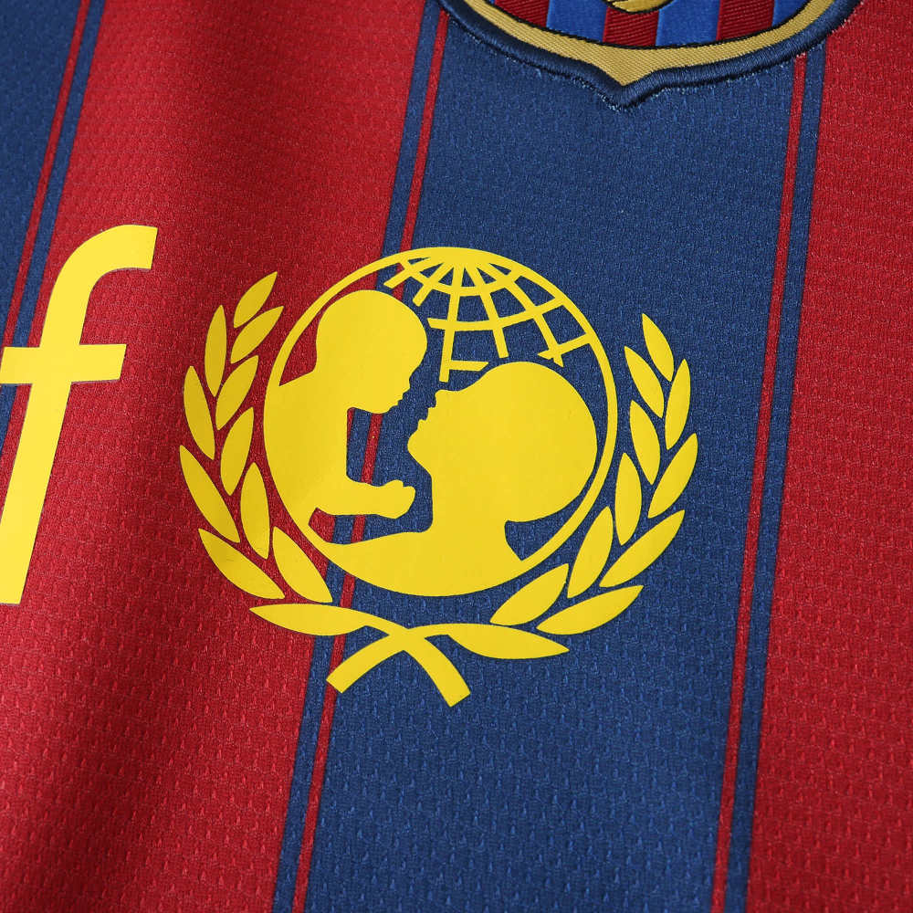 0910 season FC Barcelona / Barça home retro Fan version