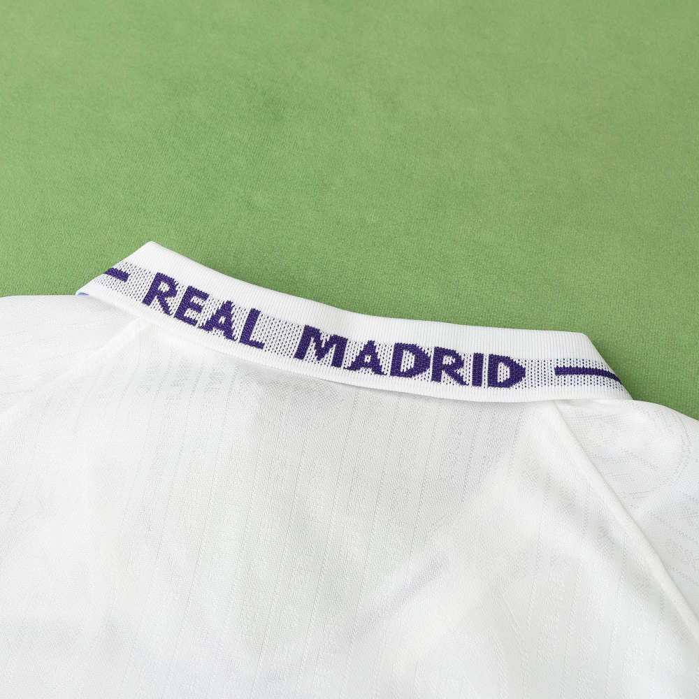 9697 season Real Madrid CF home retro Fan version