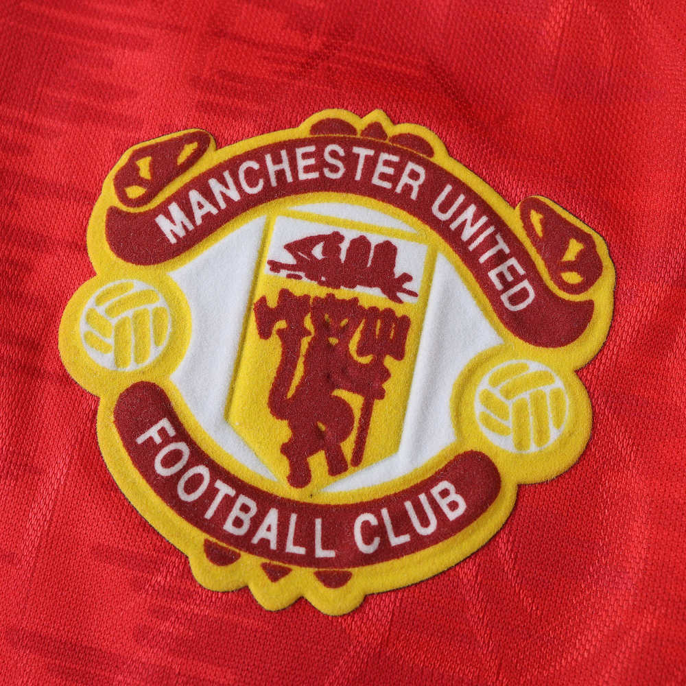 9092 season Manchester United F.C. home retro Fan version