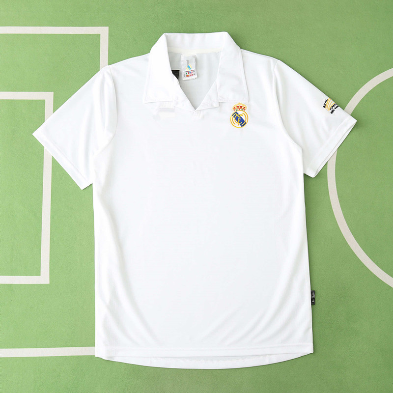 0203 season Real Madrid CF home retro Fan version