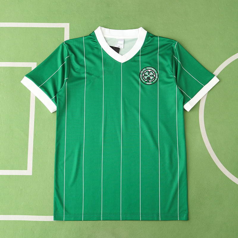 8486 season Celtic F.C. home retro Fan version