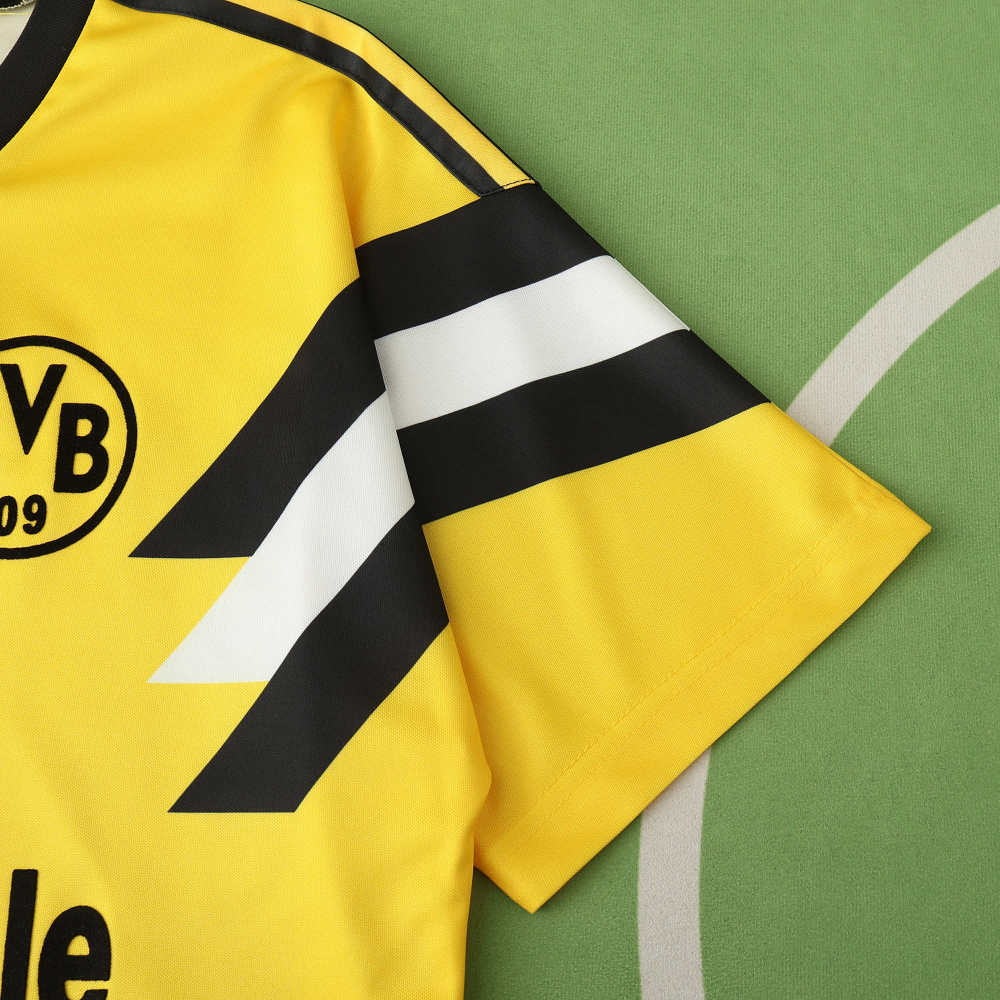 1989 season Borussia Dortmund home retro Fan version