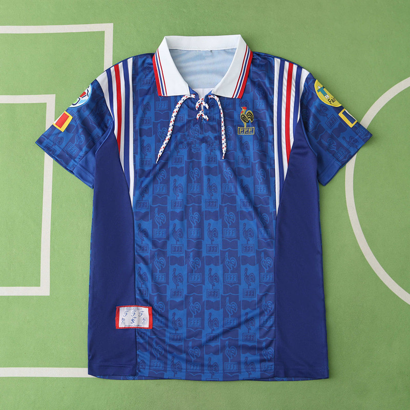 1996 season France home retro Fan version