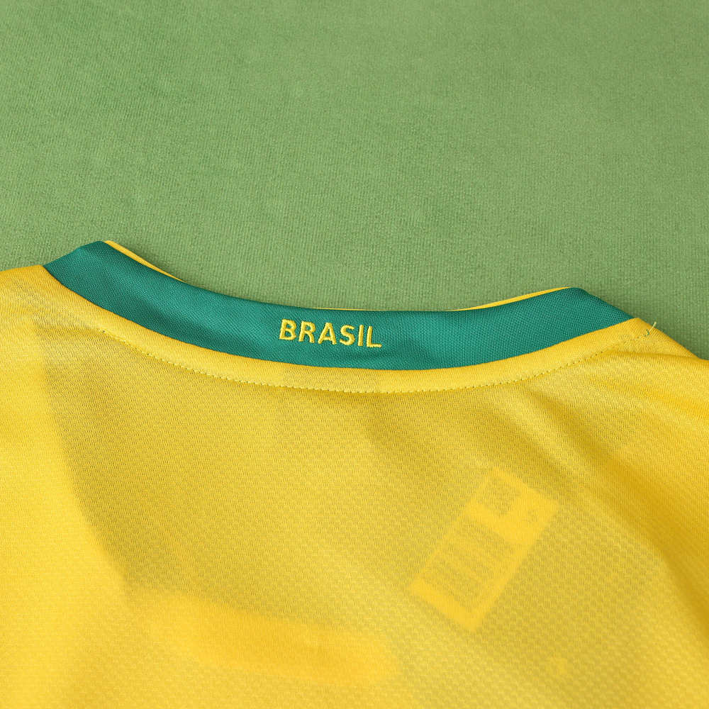 2006 season Brazil home retro Fan version