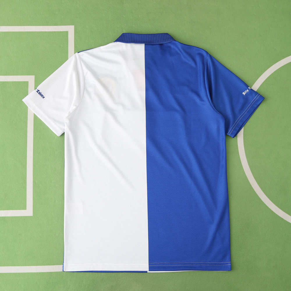 9495 season Blackburn Rovers Football Club home retro Fan version
