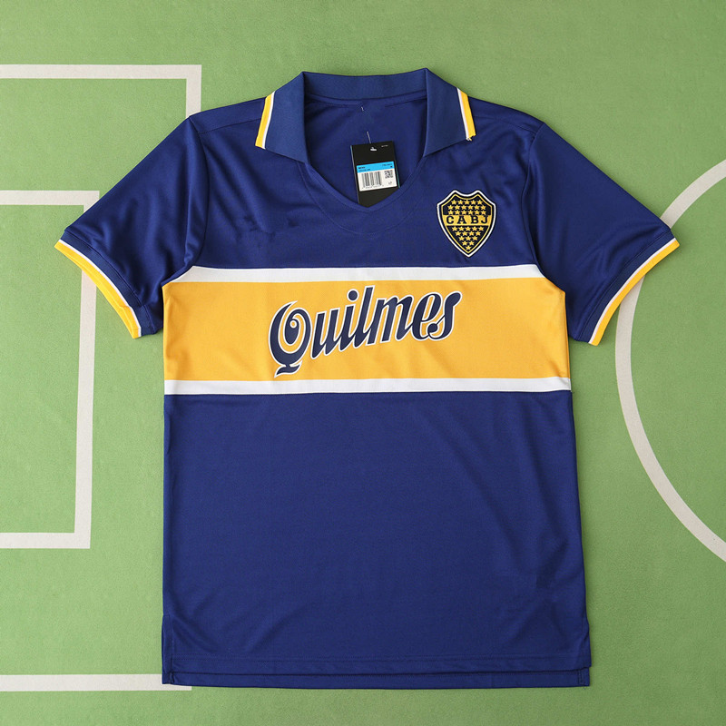 9697 season Boca Juniors home retro Fan version