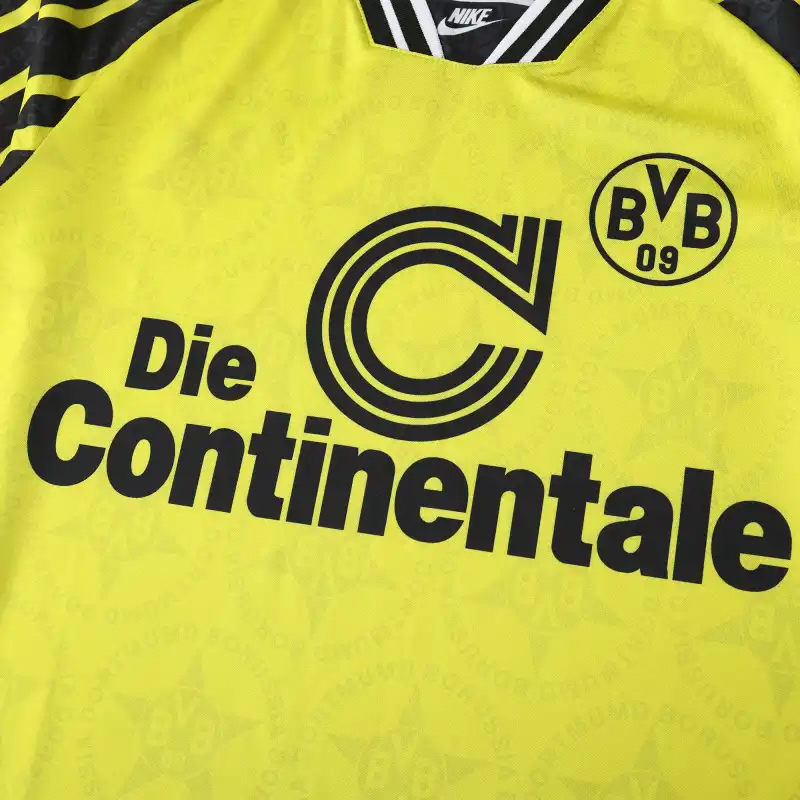 9495 season Borussia Dortmund home retro Fan version