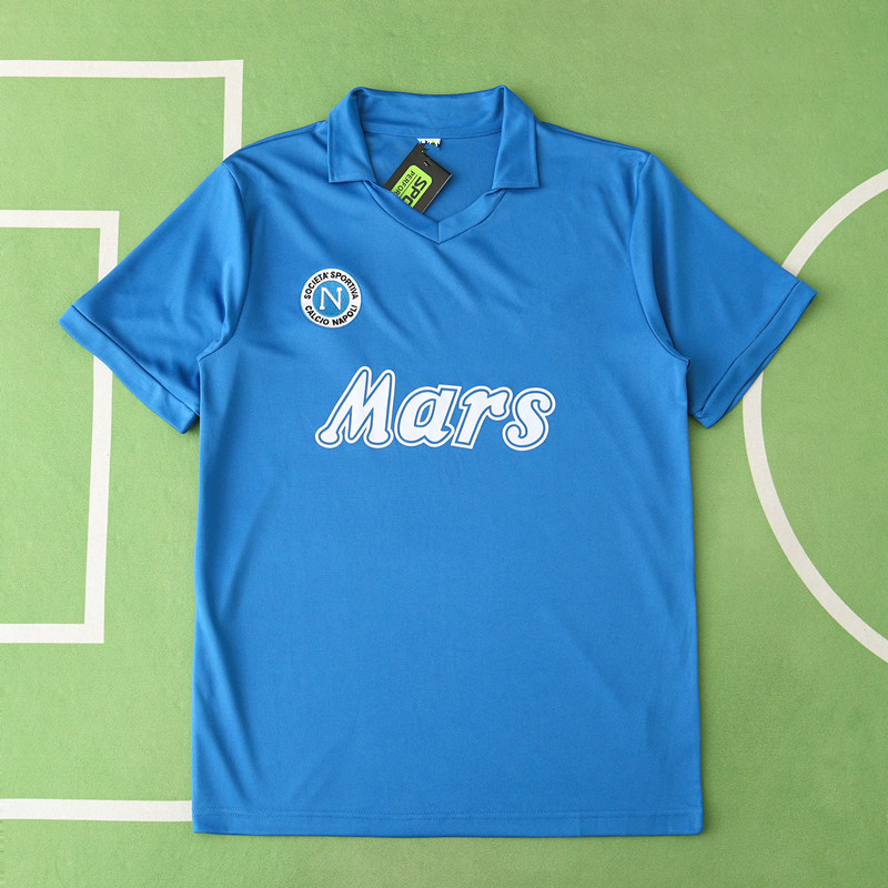 8889 season S.S.C. Napoli home retro Fan version