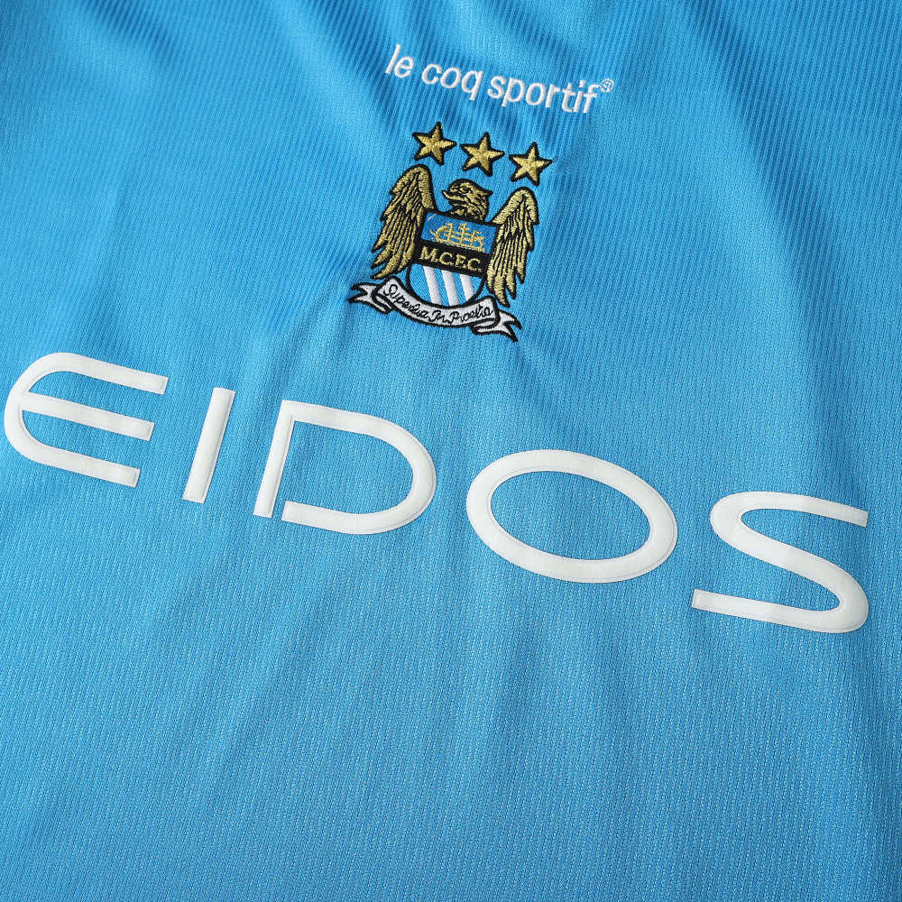 9900 season Manchester City F.C. home retro Fan version