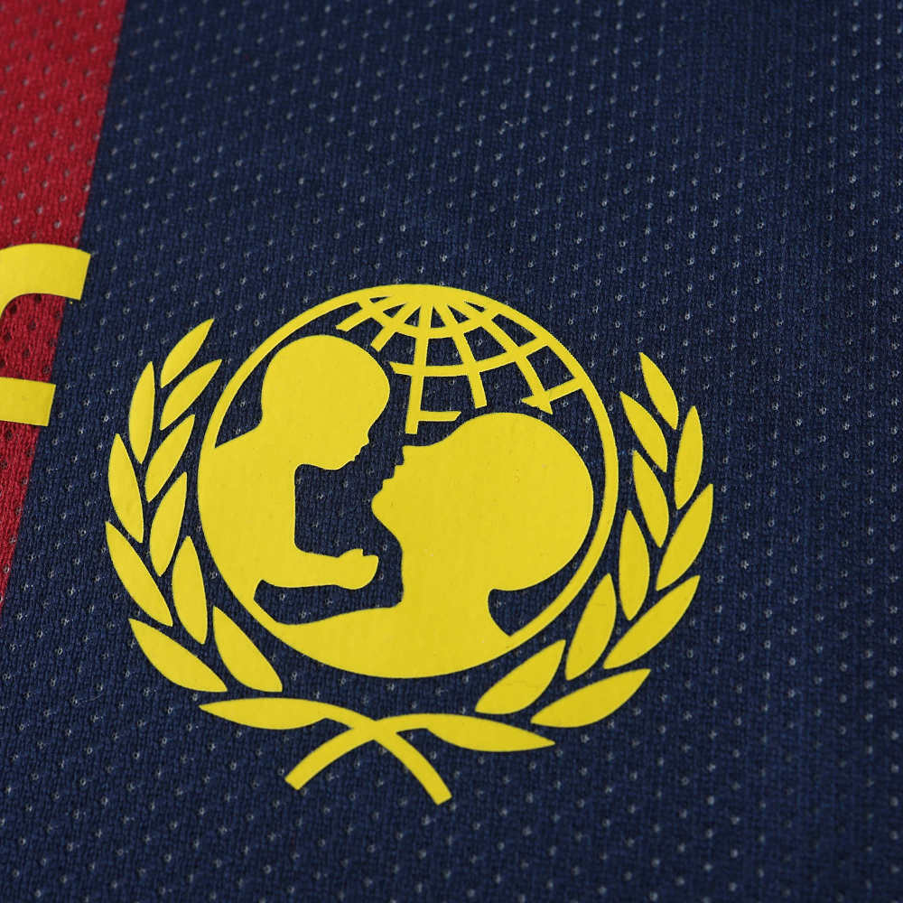 1415 seasonFC Barcelona / Barçaretro home Fan version