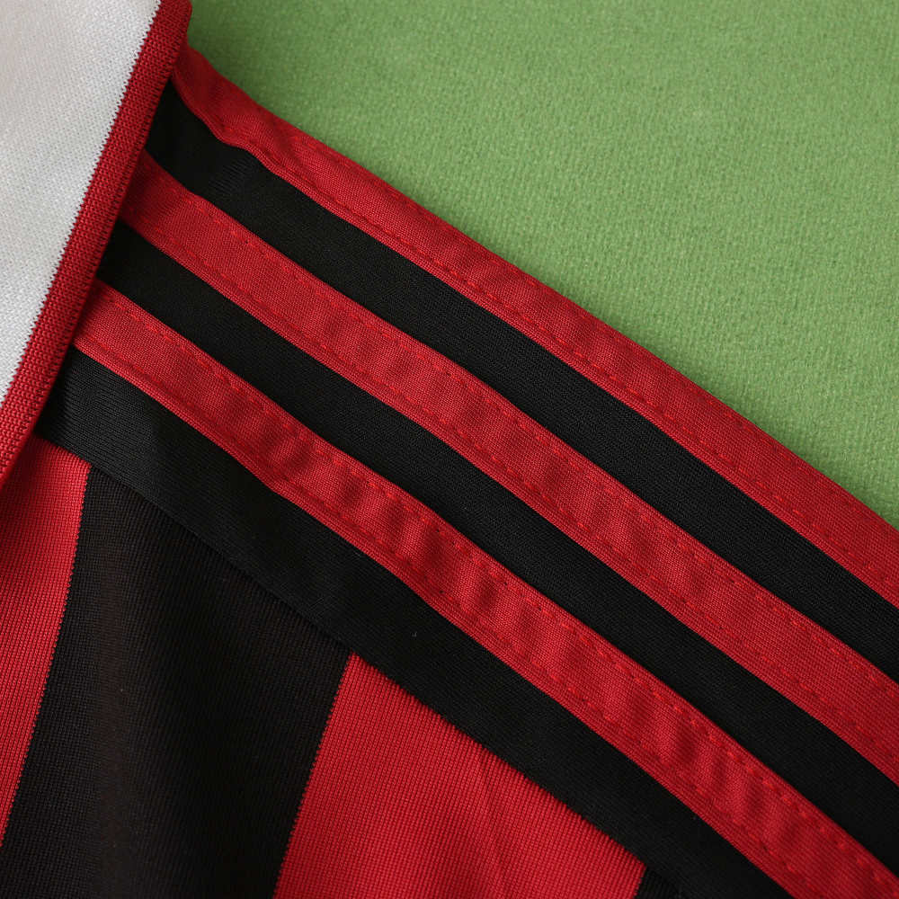 0910 season A.C. Milan home Long sleeve retro Fan version
