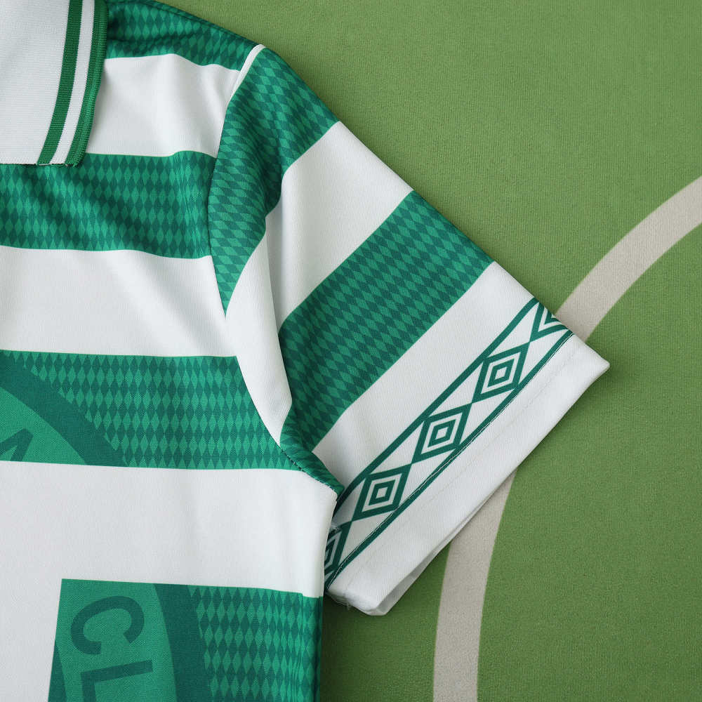 9799 season Celtic FC home retro Fan version