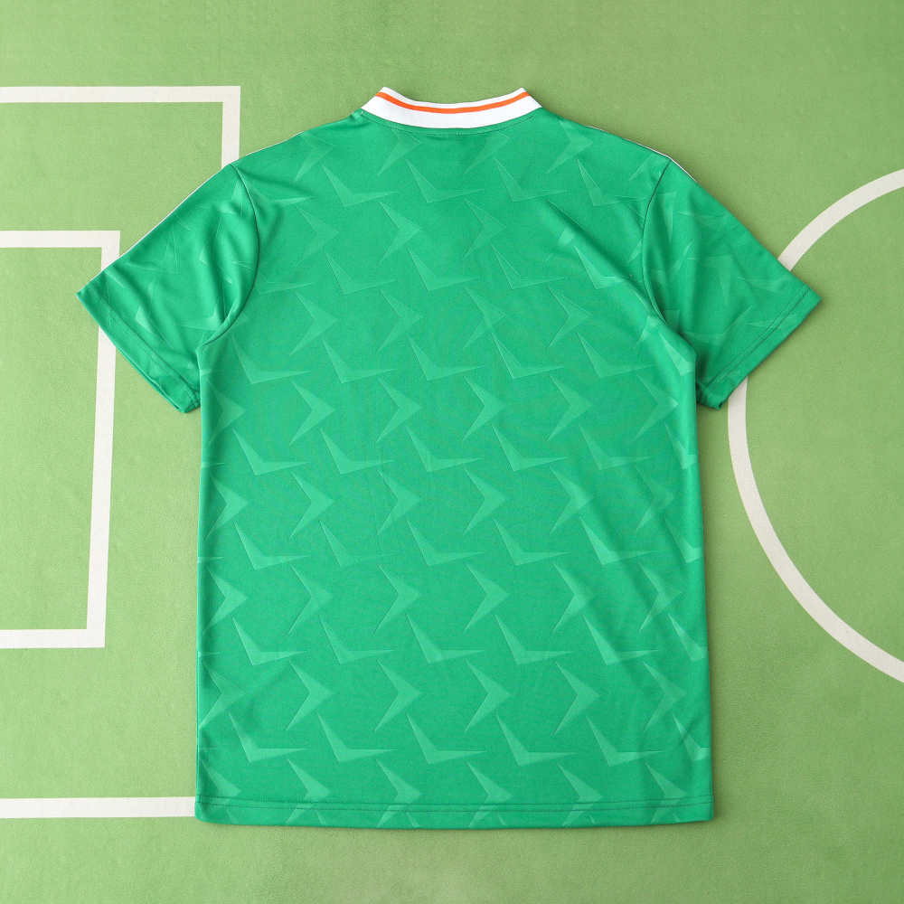 1990 season Ireland home retro Fan version