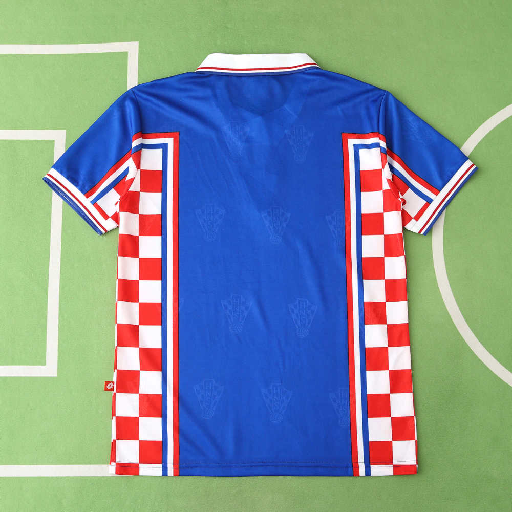 1998 season Croatia home retro Fan version