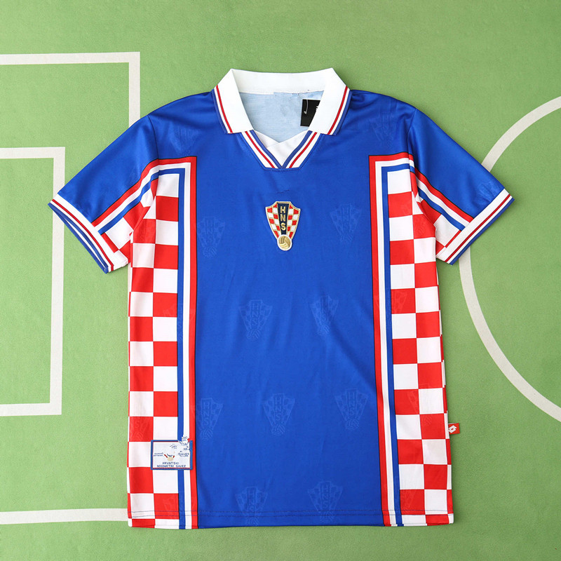 1998 season Croatia home retro Fan version