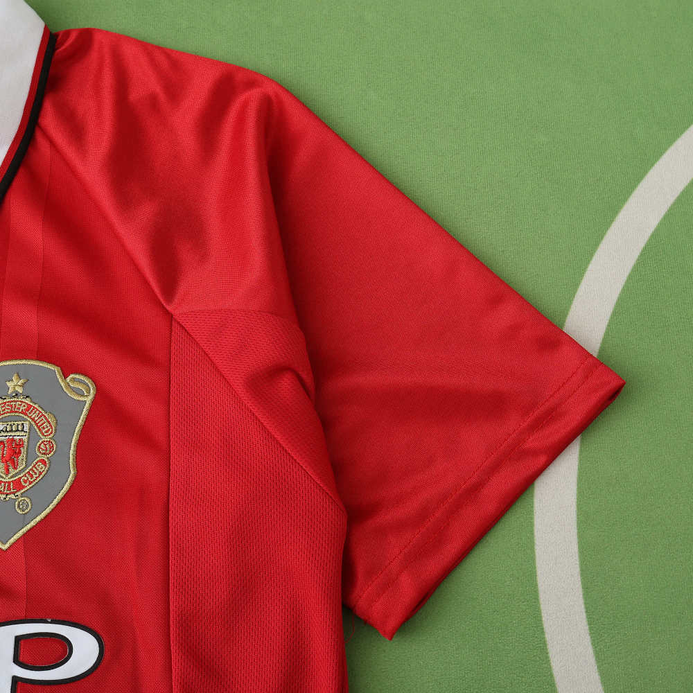 9900 season Manchester United F.C. home retro Fan version