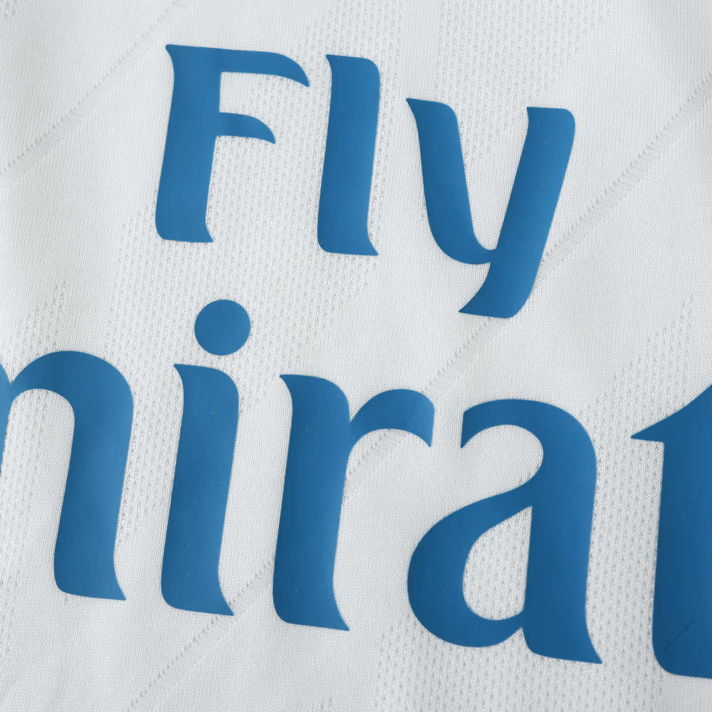 1718 season Real Madrid CF home retro Fan version