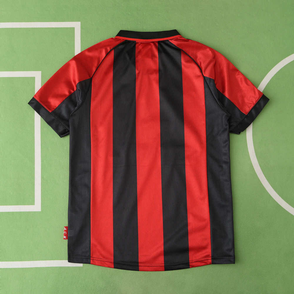 9899 season A.C. Milan home retro Fan version