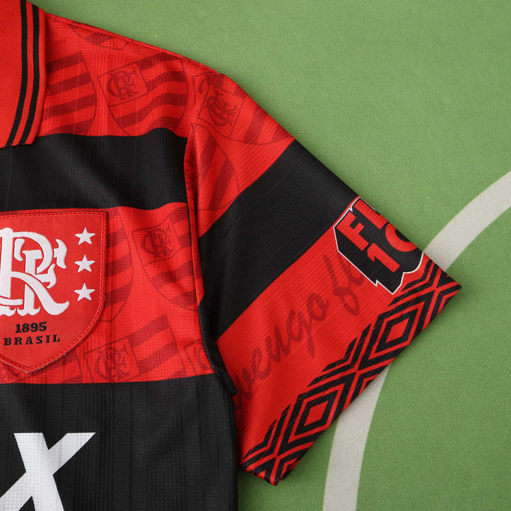 1995 season CR Flamengo home retro Fan version