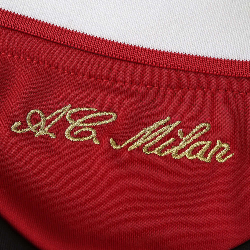 0910 season A.C. Milan home Long sleeve retro Fan version