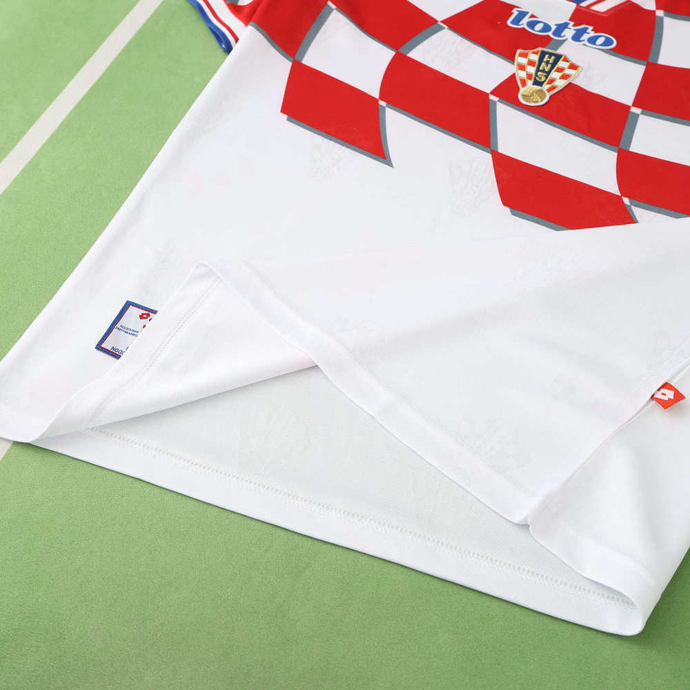 1998 season Croatia home retro Fan version