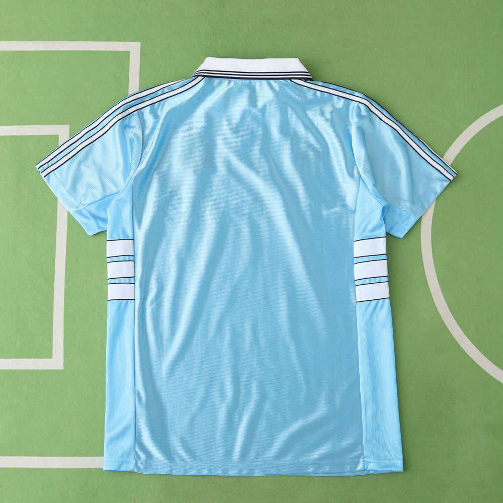 9899 season Olympique away retro Fan version