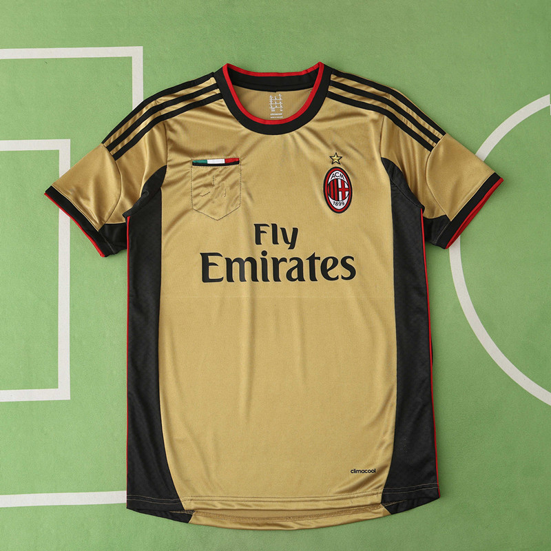 1314 season A.C. Milan third retro Fan version