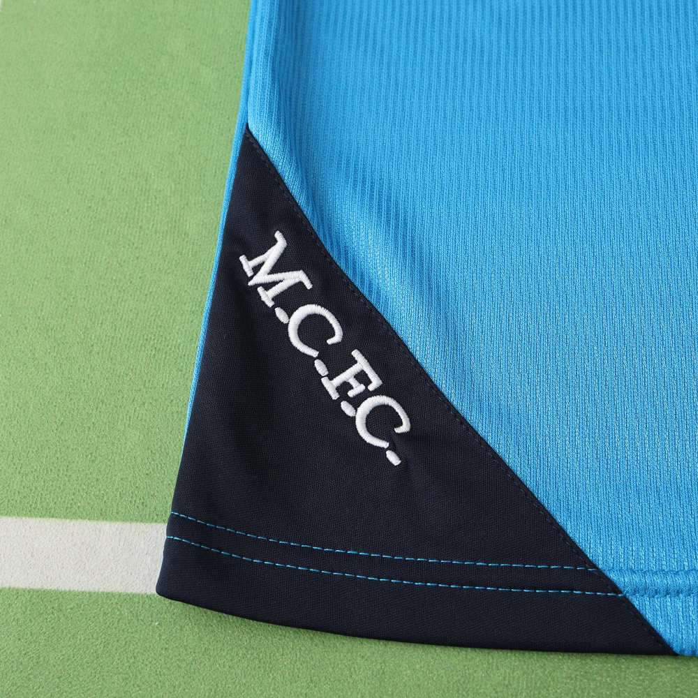 9900 season Manchester City F.C. home retro Fan version