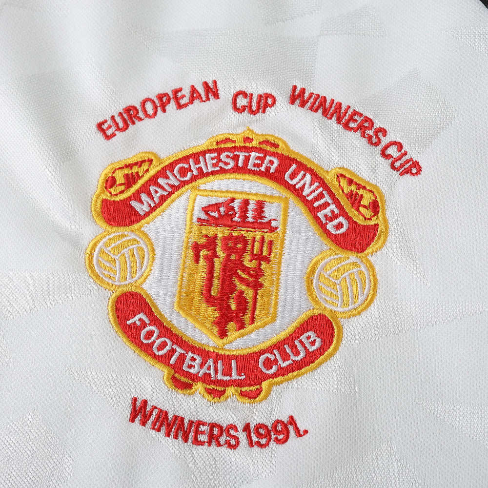 9091 season Manchester United F.C. away retro Fan version