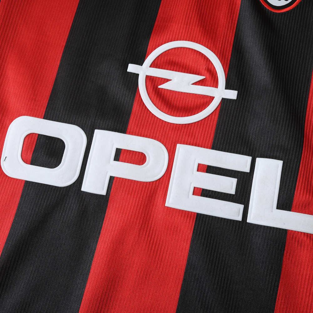 9899 season A.C. Milan home retro Fan version