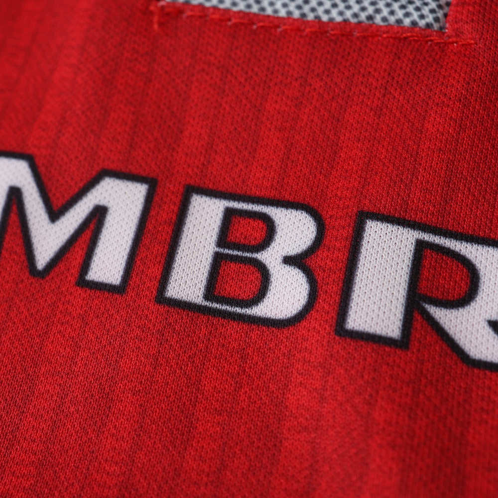 9697 season Manchester United F.C. home retro Fan version