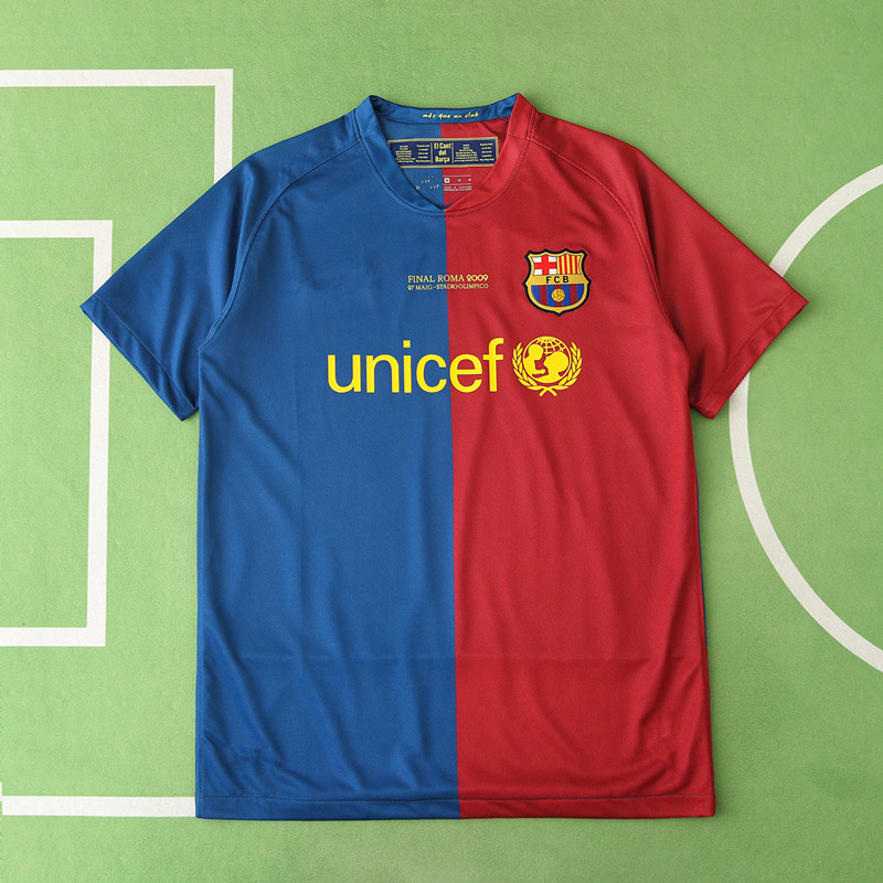 0809 seasonFC Barcelona / Barçaretro home Fan version