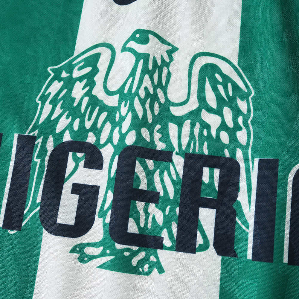 1996 season Nigeria home retro Fan version