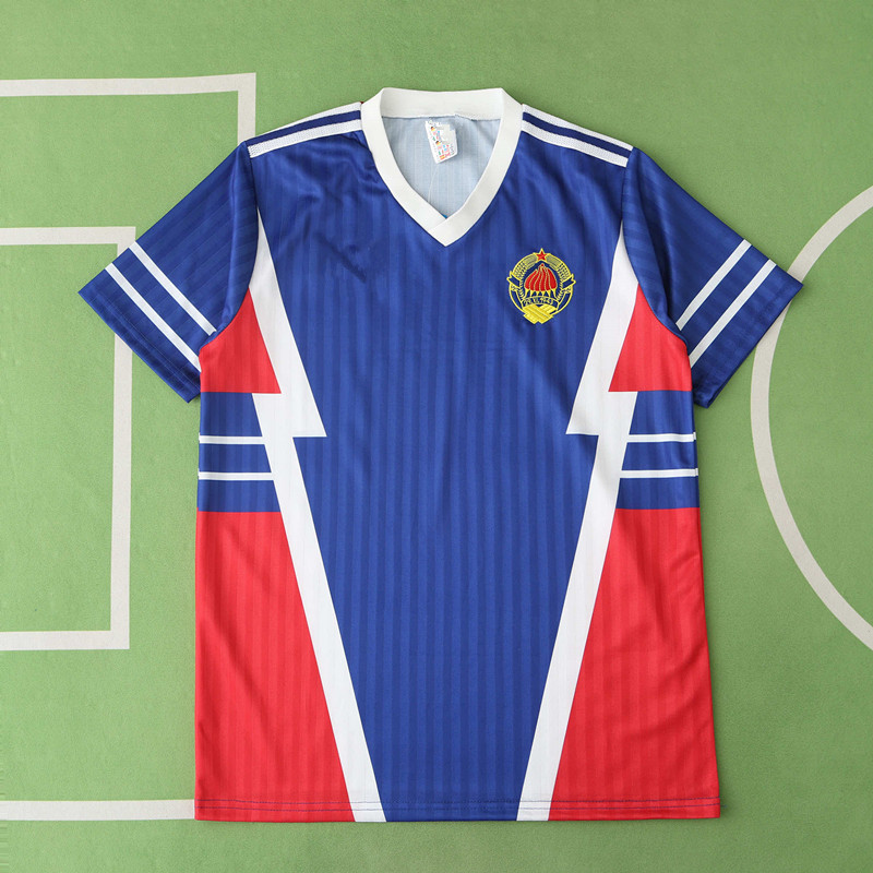 1990 season Yugoslavia national football team home retro Fan version