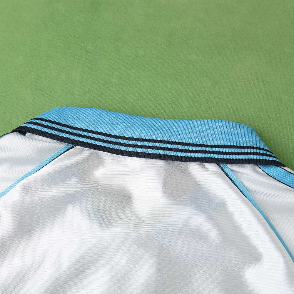 9899 season Olympique home retro Fan version