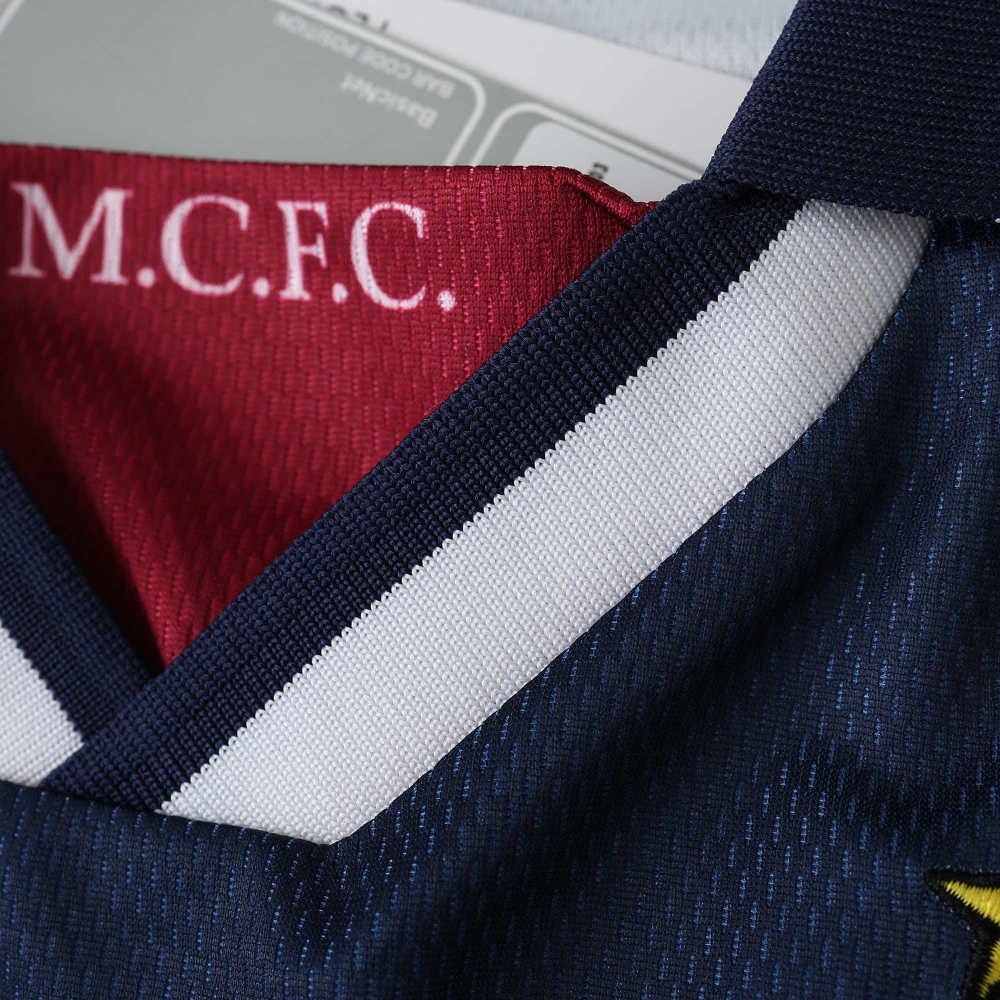 9798 season Manchester City F.C. away retro Fan version