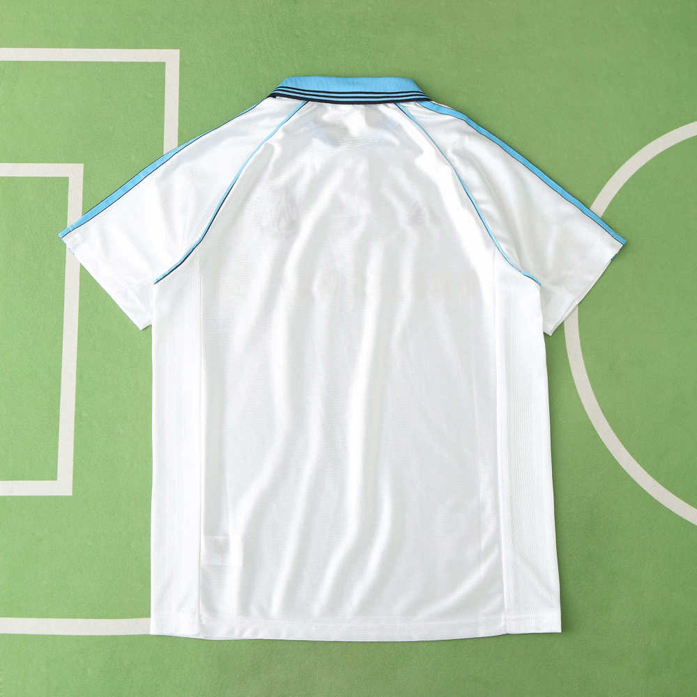 9899 season Olympique home retro Fan version
