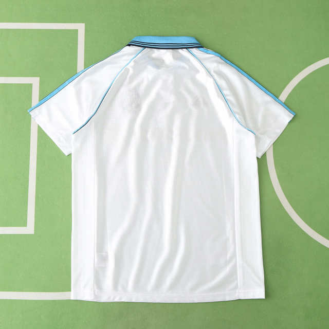 9899 season Olympique home retro Fan version