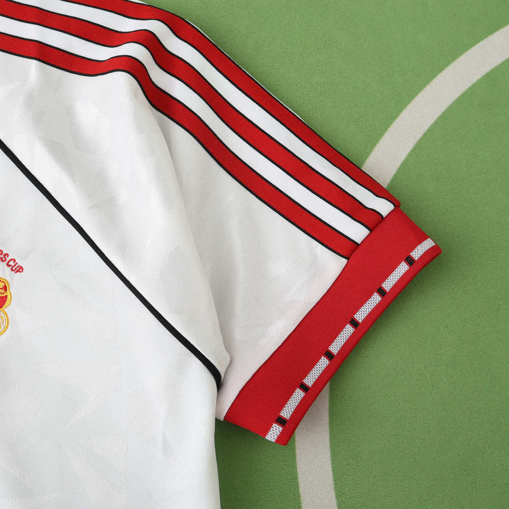 9091 season Manchester United F.C. away retro Fan version