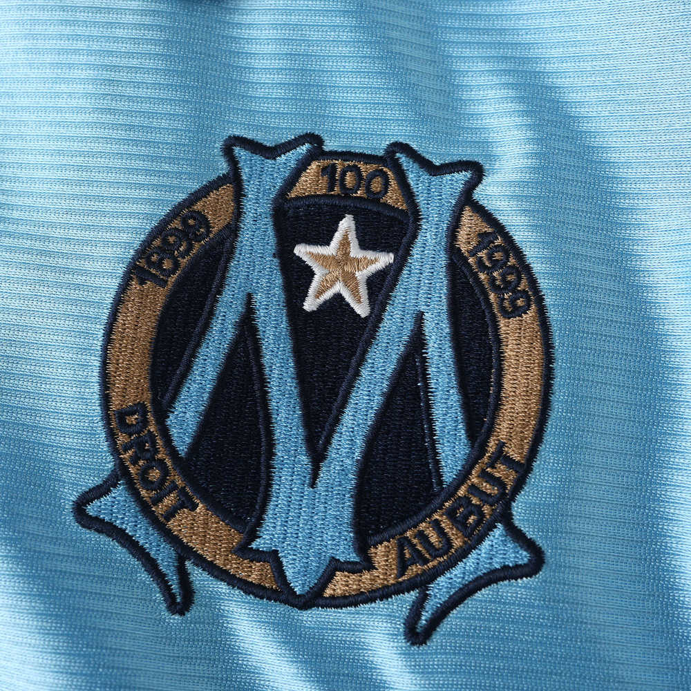 9899 season Olympique away retro Fan version