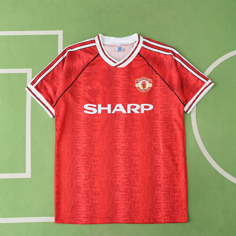 9192 season Manchester United F.C. home  retro Fan version