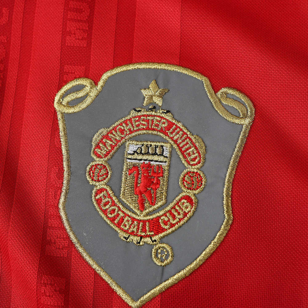 9900 season Manchester United F.C. home retro Fan version