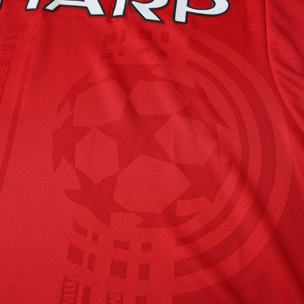 9900 season Manchester United F.C. home retro Fan version